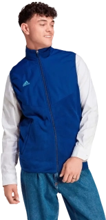 Pánská Vesta Adidas Tiro Vest modrá 