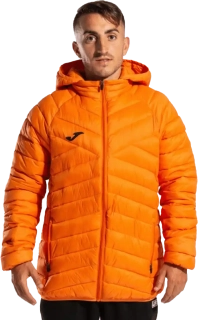 Pánská zimní bunda Joma Anorak Urban III oranžová