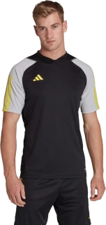 Pánský fotbalový dres AdidasTiro 23 Competition černo-šedý