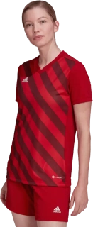 Dámský fotbalový dres Adidas Entrada 22 Graphic červený