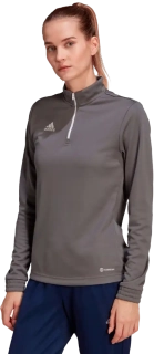 Dámské tréninkové tričko s dlouhým rukávem Adidas Entrada 22 šedé
