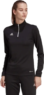 Dámské tréninkové tričko s dlouhým rukávem Adidas Entrada 22 černé