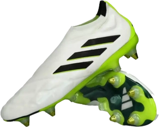 Pánské kopačky kolíky Adidas Copa Pure+ SG bílo-zelené BTK