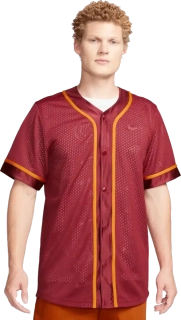 Pánské tričko Nike PSG 23/24 Baseball Graphic Top bordo
