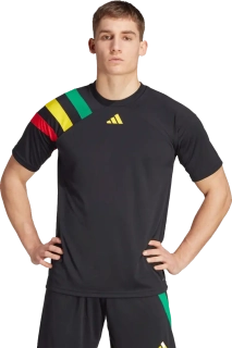 Pánský fotbalový dres Adidas Fortore 23 černý