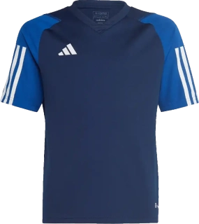 Dětský fotbalový dres Adidas Tiro 23 Competition Training modrý