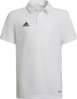 Dětská tréninková polokošile Adidas Entrada 22 Polo bílá