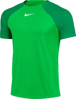 Pánský fotbalový dres Nike Dry Academy Pro SS zcela zelený