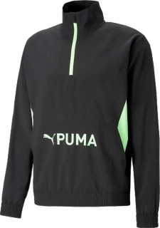 Pánská tréninková bunda Puma Fit Woven 1/2 Zip černá