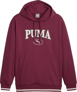 Pánská lifestylová mikina s kapucí Puma Squad bordo