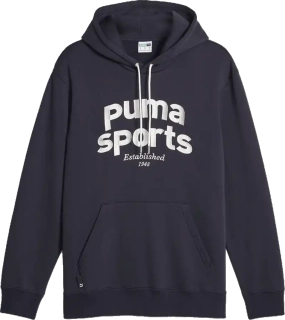 Pánská lifestylová mikina s kapucí Puma Team modrá