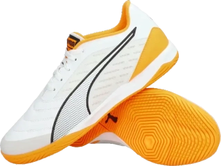 Pánské sálové kopačky Puma Ibero IV bílé