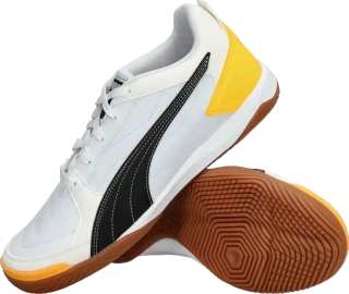 Pánské sálové kopačky Puma Pressing IV bílé2