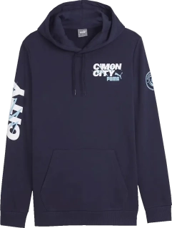 Pánská mikina Puma Manchester City 23/24 Ftblicons tmavě modrá