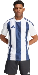 Pánský fotbalový dres Adidas Striped 24 bílo-modrý2