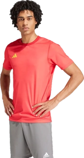 Pánský fotbalový dres Adidas Reversible 24 červeno-žlutý