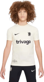 Dětský předzápasový dres Nike Chelsea FC 23/24 béžový