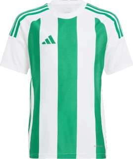 Dětský fotbalový dres Adidas Striped 24 bílo-zelený