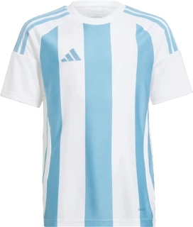 Dětský fotbalový dres Adidas Striped 24 bílo-modrý3