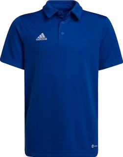 Dětská tréninková polokošile Adidas Entrada 22 Polo modrá2