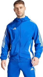 Pánská bunda větrovka Adidas Tiro 24 Windbreaker modrá