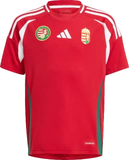 Dětský domácí fotbalový dres Adidas Maďarsko 2024 červený
