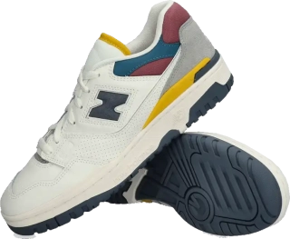 Pánská lifestylová obuv New Balance 550 bílá4