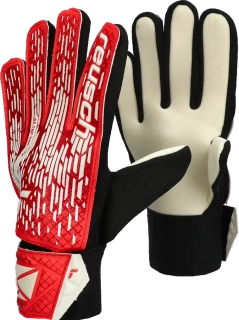 Dětské brankářské rukavice Reusch Attrakt Starter Solid červené