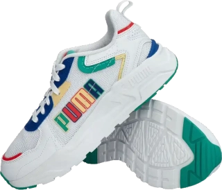Dětská lifestylová obuv Puma Trinity Lite Ready bílá