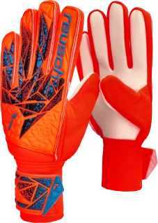Pánské brankářské rukavice Reusch Attrakt Starter Solid oranžové