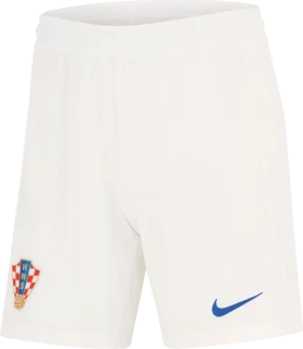 Pánské domácí fotbalové šortky Nike Chorvatsko 2024 bílé