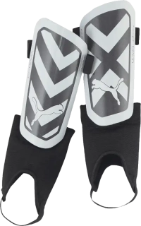 Fotbalové chrániče holení Puma Ultra Light Ankle černo-bílé