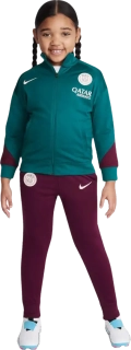 Dětská pleteninová souprava Nike PSG 24/25 bordo-zelená