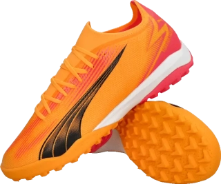 Pánské kopačky turfy Puma Ultra Match TT oranžové2