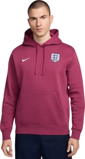 Pánská fotbalová mikina Nike Anglie 2024 Club bordo