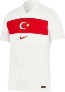 Pánský domácí zápasový fotbalový dres Nike Turecko 2024 bílý