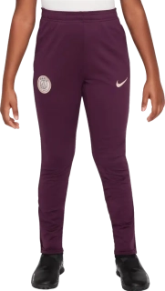 Dětské pleteninové kalhoty Nike PSG 24/25 Strike bordo