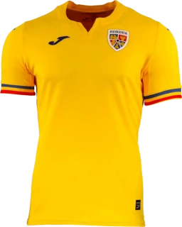 Pánský domácí fotbalový dres Joma Rumunsko 2024 žlutý