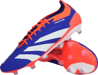 Pánské kopačky lisovky Adidas Predator Elite FG modro-červené