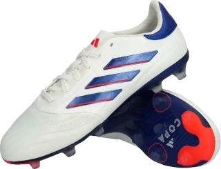 Dětské kopačky lisovky Adidas Copa Pure II Elite FG bílo-modré