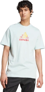 Pánské fotbalové tričko Adidas Španělsko 2024 Fan Graphic máta