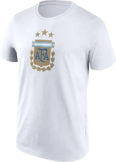 Pánské tričko Adidas Fanatics Argentina 2024 Primary Logo Graphic bílé