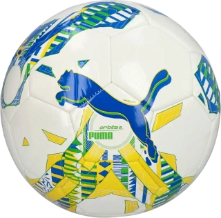 Fotbalový míč Puma Orbita 6 MS velikost 5 bílo-modrý
