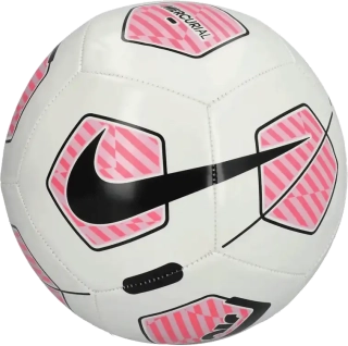 Fotbalový míč Nike Mercurial Fade velikost 4 bílo-růžový