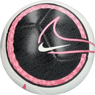 Fotbalový míč Nike Phantom velikost 3 bílo-růžový