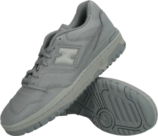 Pánská lifestylová obuv New Balance 550 zcela šedá