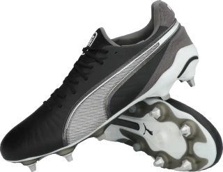 Pánské kopačky kolíky Puma King Ultimate MxSG černé2