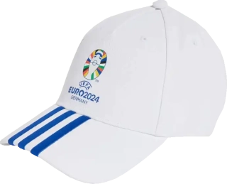 Unisex kšiltovka Adidas EURO 2024 Emblem bílá