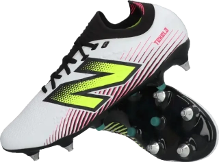 Pánské kopačky kolíky New Balance Tekela V4+ Pro Low SG bílé