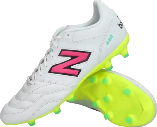Pánské kopačky lisovky New Balance 442 V2 Team FG bílé2